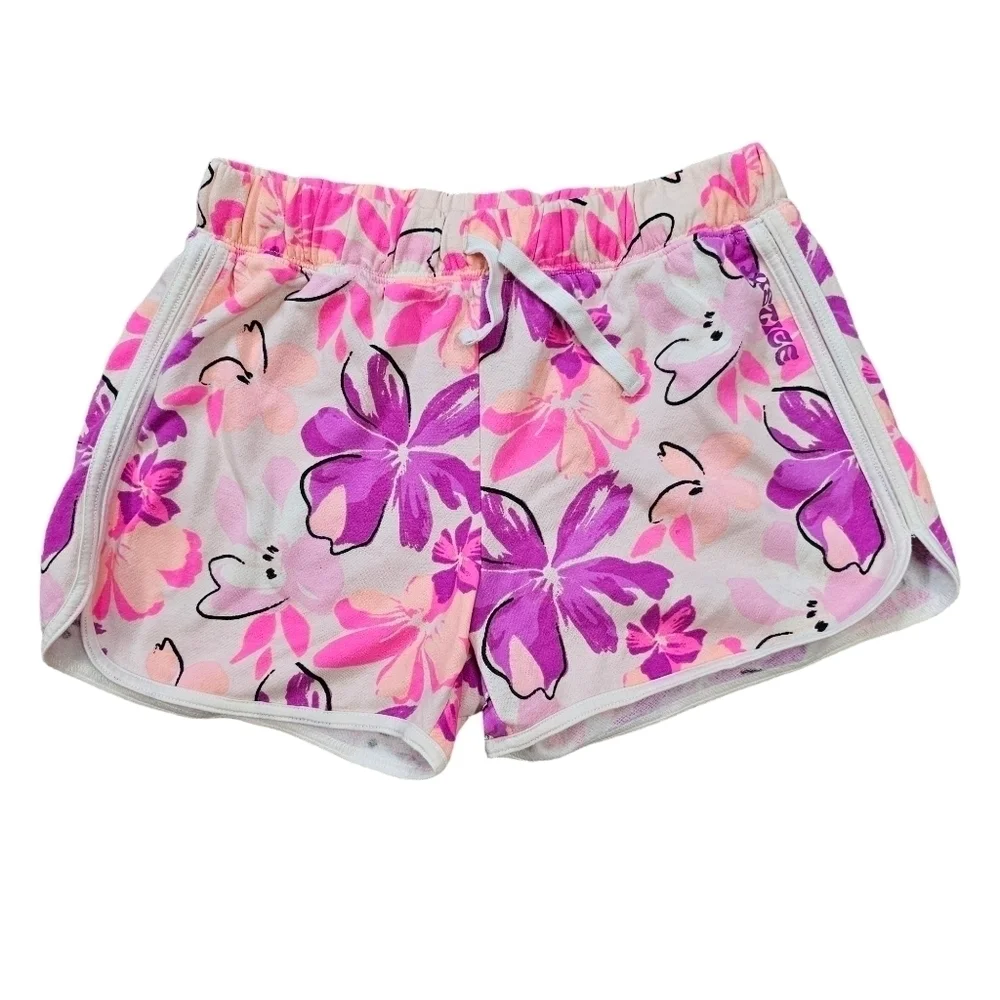 Juctice Printed Fleece Dolphin Shorts